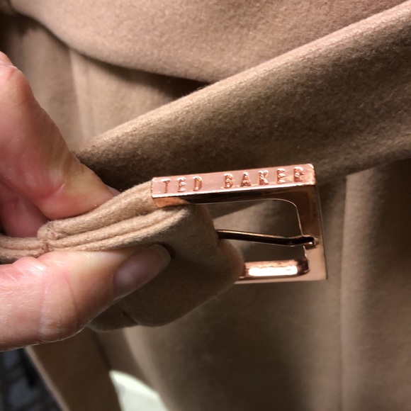 Ted Baker London | EUC Wool-Cashmere Blend Pea Coat - Picture 7 of 9